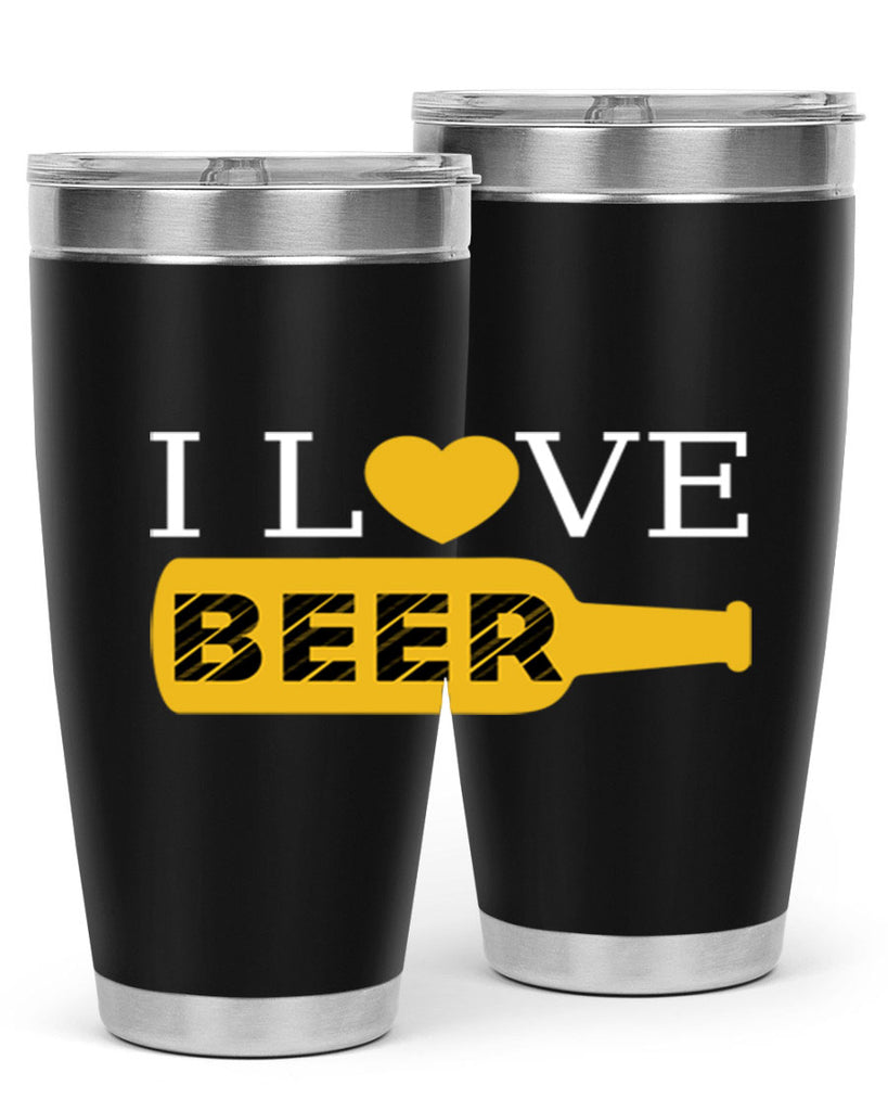 i love beer 75#- beer- Tumbler