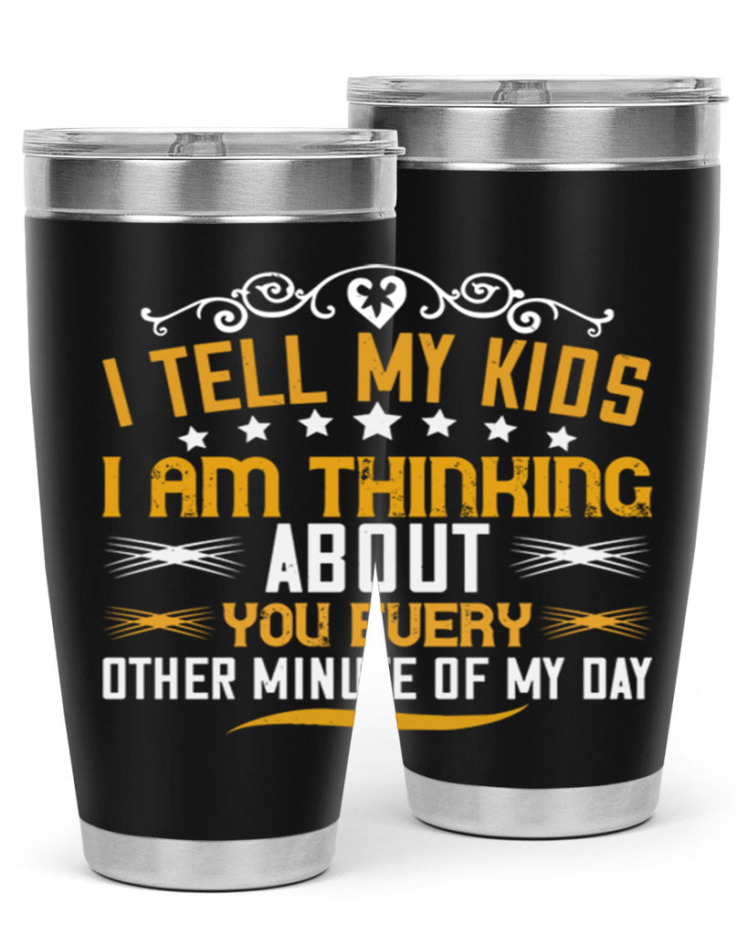 i tell my kids 151#- mom- Tumbler