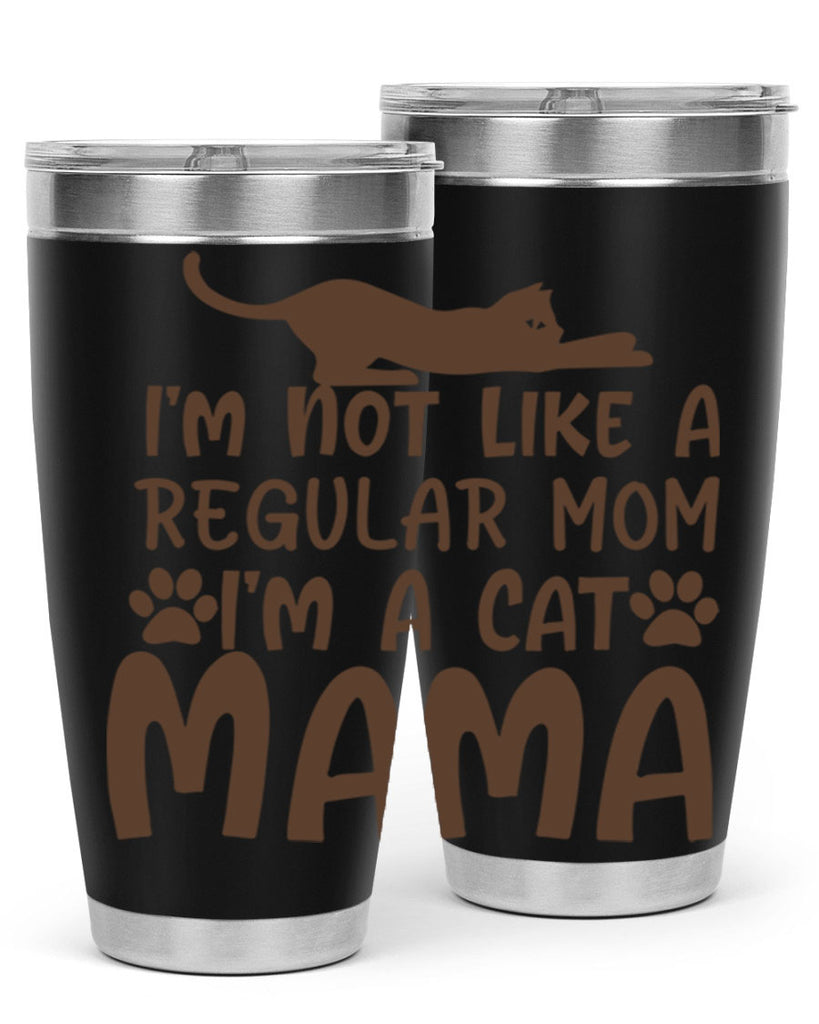 im not like a regular mom im a cat mama 256#- mom- Tumbler