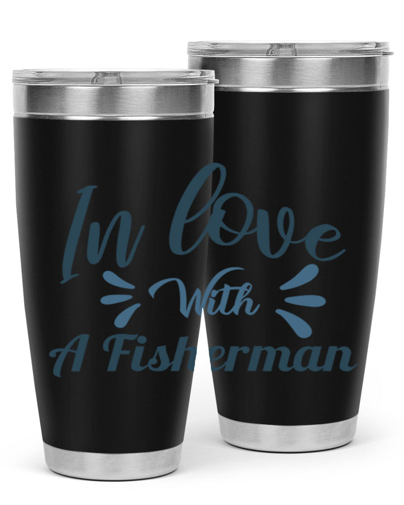 in love with 83#- fishing- Tumbler