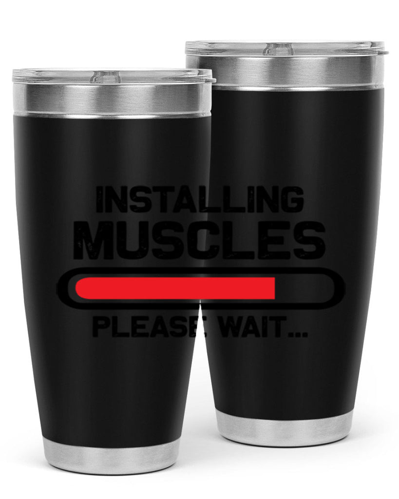 installing muscles please wait 7#- gym- Tumbler