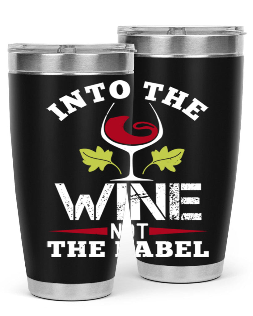 into the wine not the label 132#- wine- Tumbler