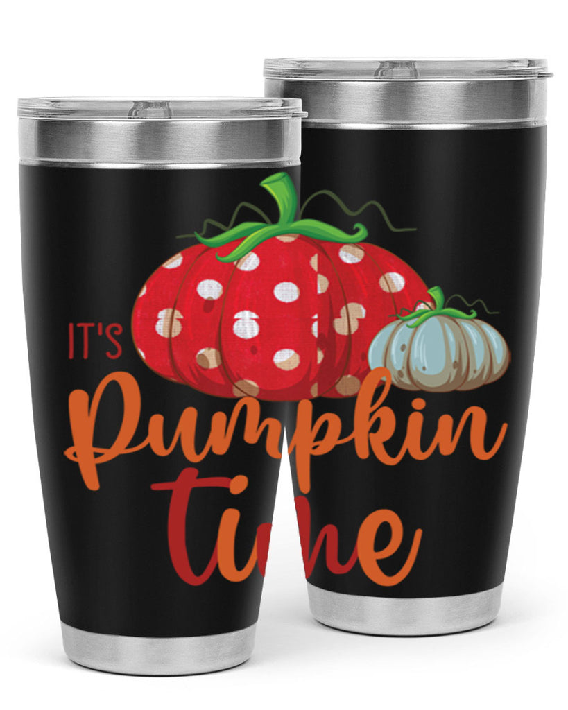 it s pumpkin time 368#- fall- Tumbler
