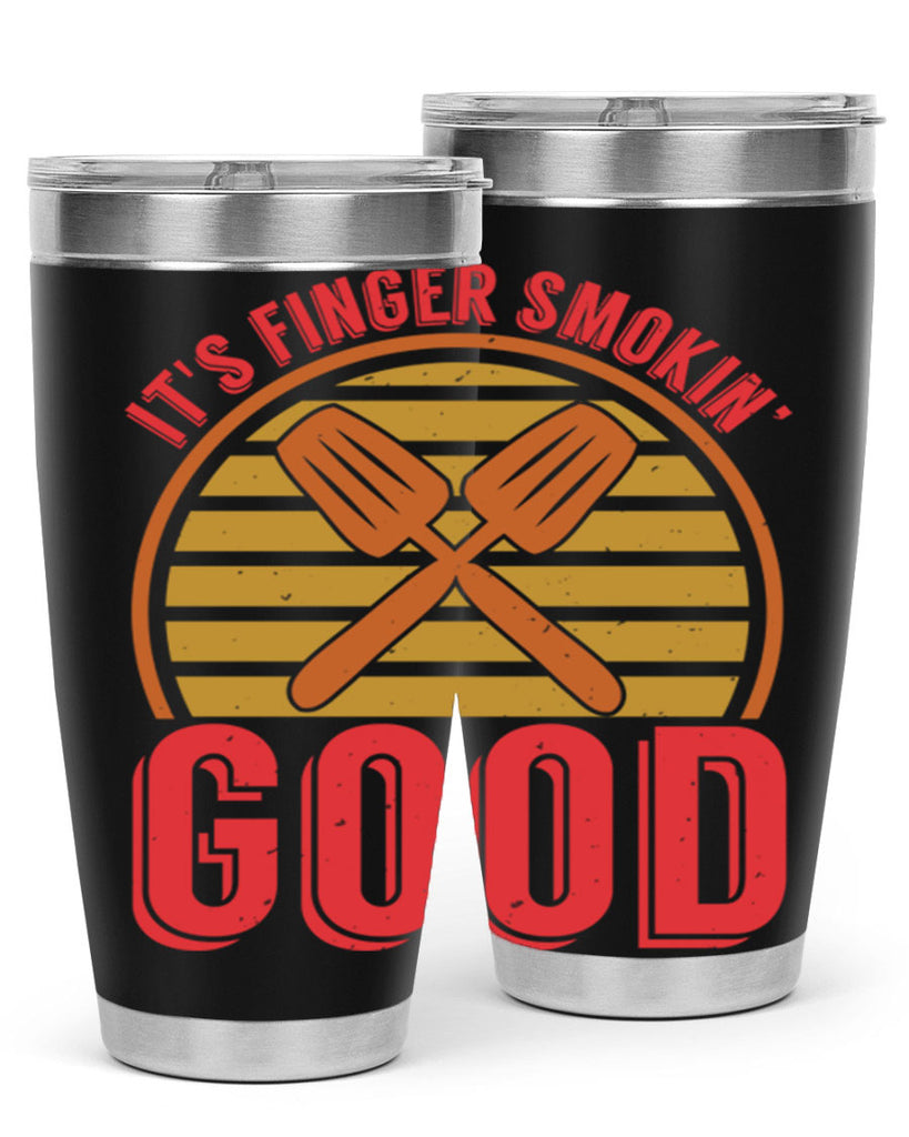 its finger smokin good 31#- bbq- Tumbler