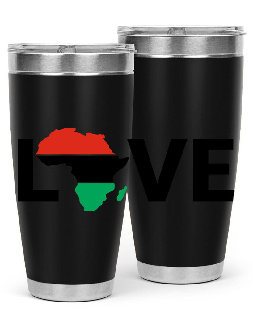 love africa 94#- black words phrases- Cotton Tank