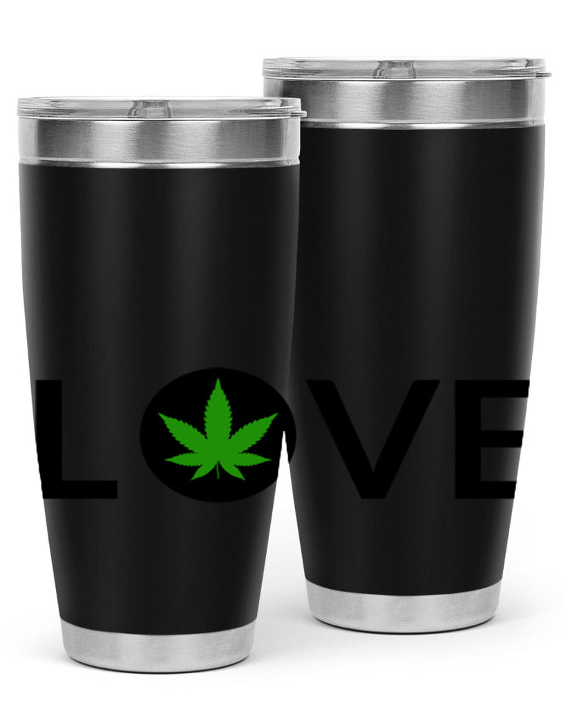 love cannabis 189#- marijuana- Tumbler