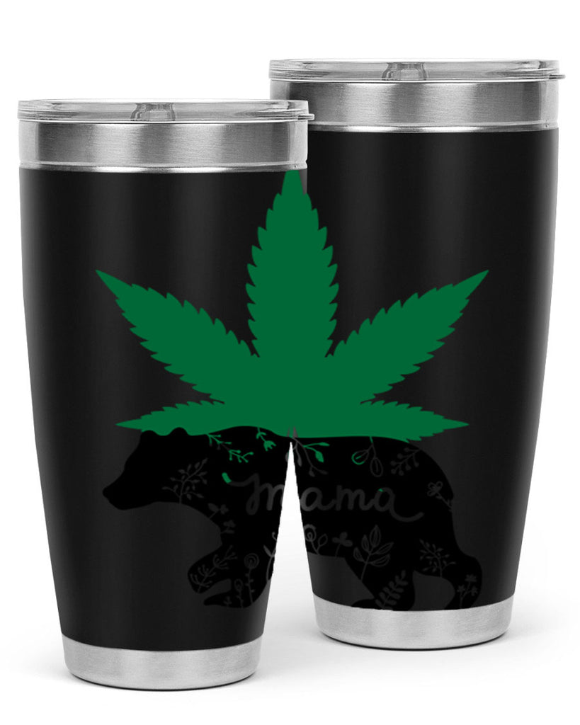 mama bear weed 196#- marijuana- Tumbler