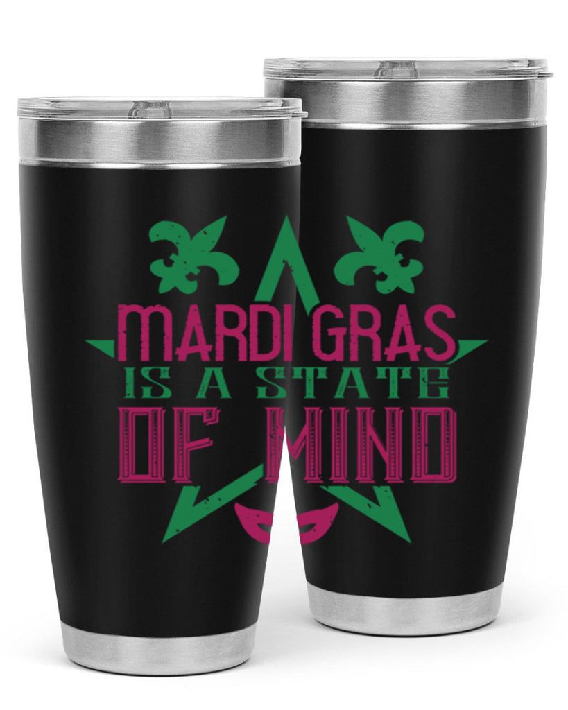 mardi gras is a state of mind 47#- mardi gras- Tumbler