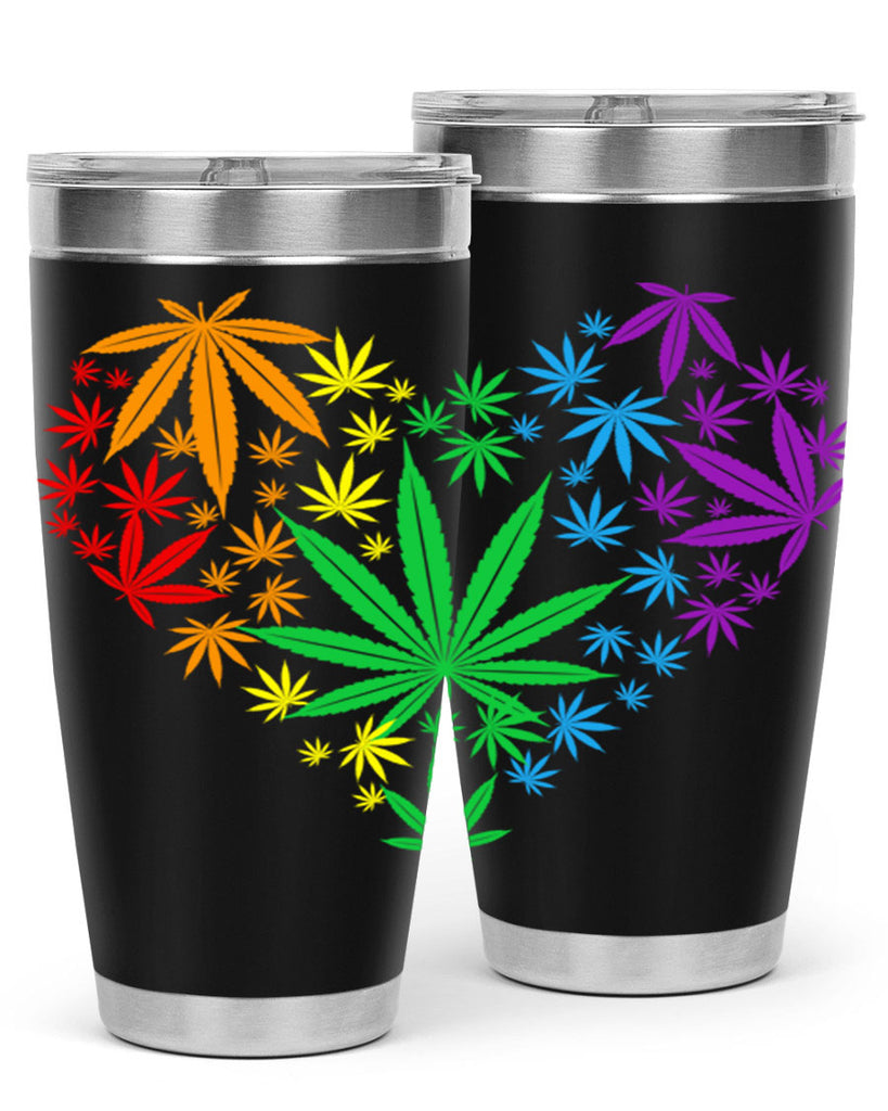 marijuana heart 200#- marijuana- Tumbler