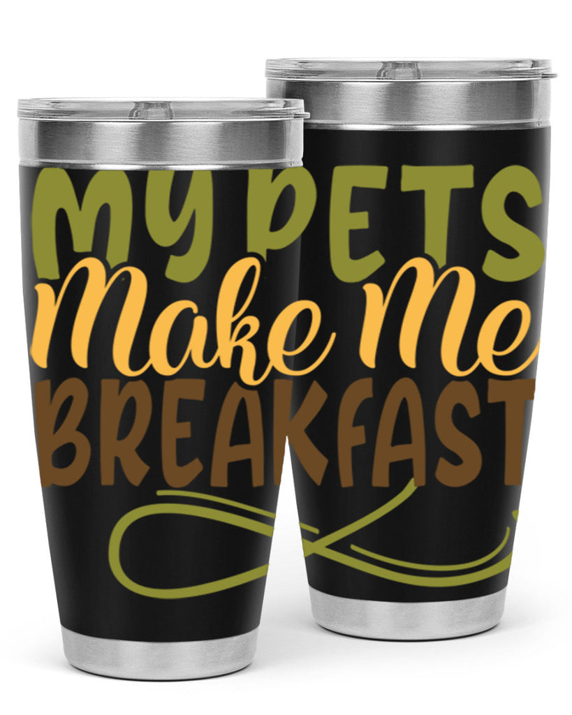 my pets make me breakfast 3#- farming and gardening- Tumbler