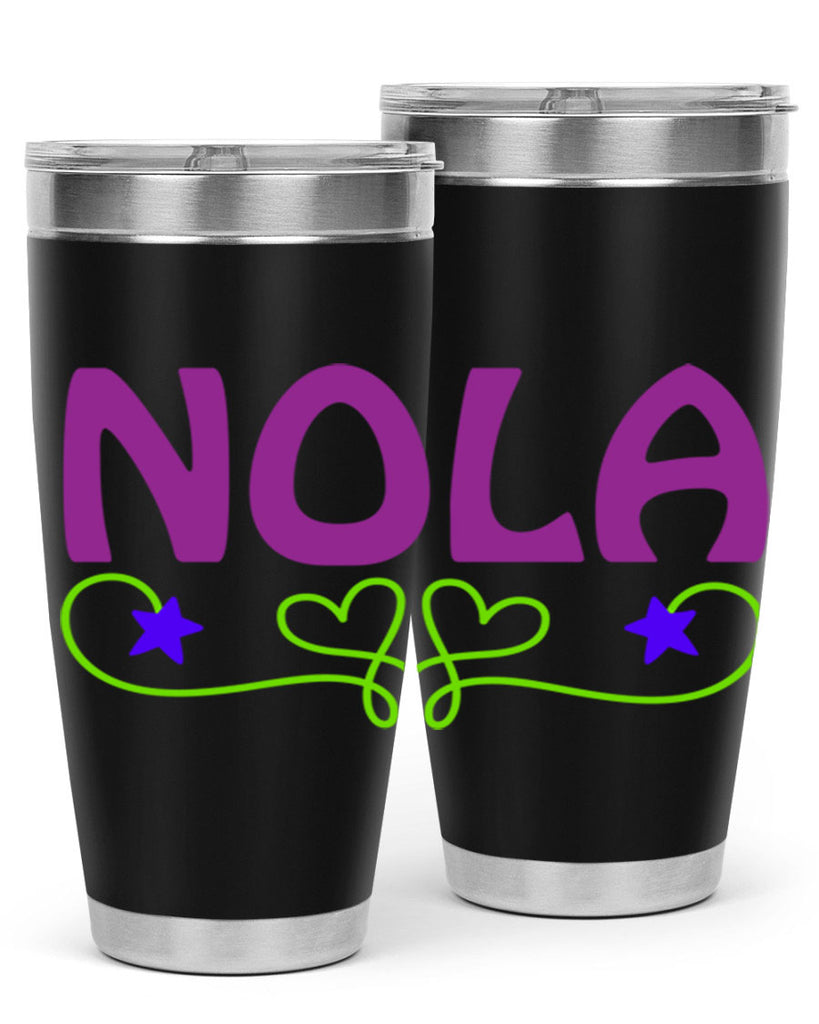 nola 5#- mardi gras- Tumbler