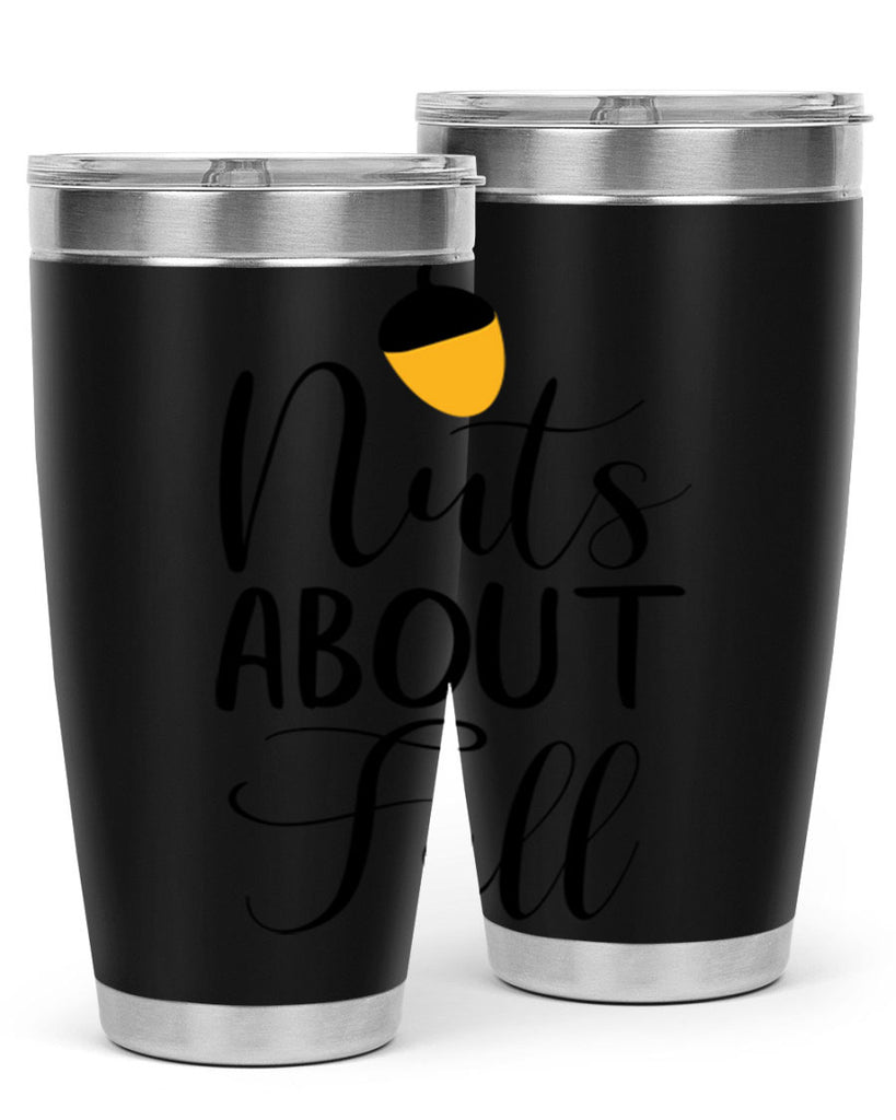 nuts about fall 445#- fall- Tumbler