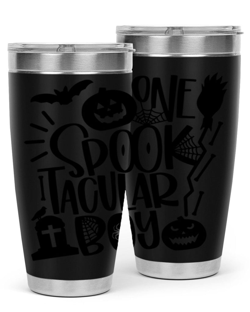 one spooktacular boy 38#- halloween- Tumbler