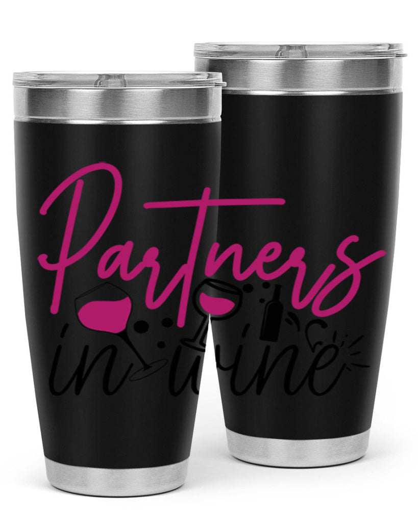 partners in wine 177#- wine- Tumbler