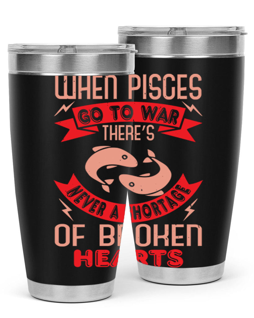 pisces 360#- zodiac- Tumbler