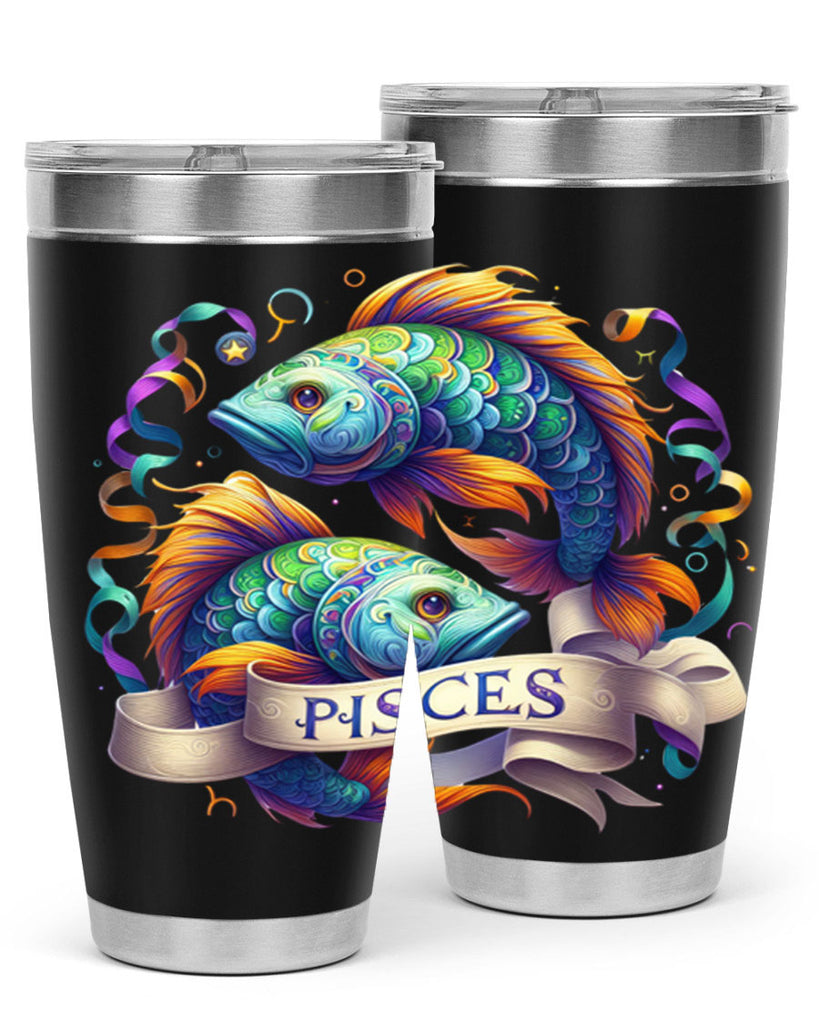 pisces 361#- zodiac- Tumbler