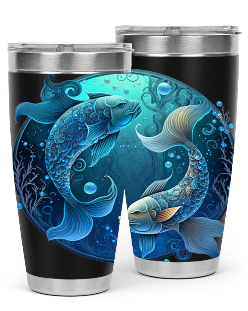 pisces 364#- zodiac- Tumbler