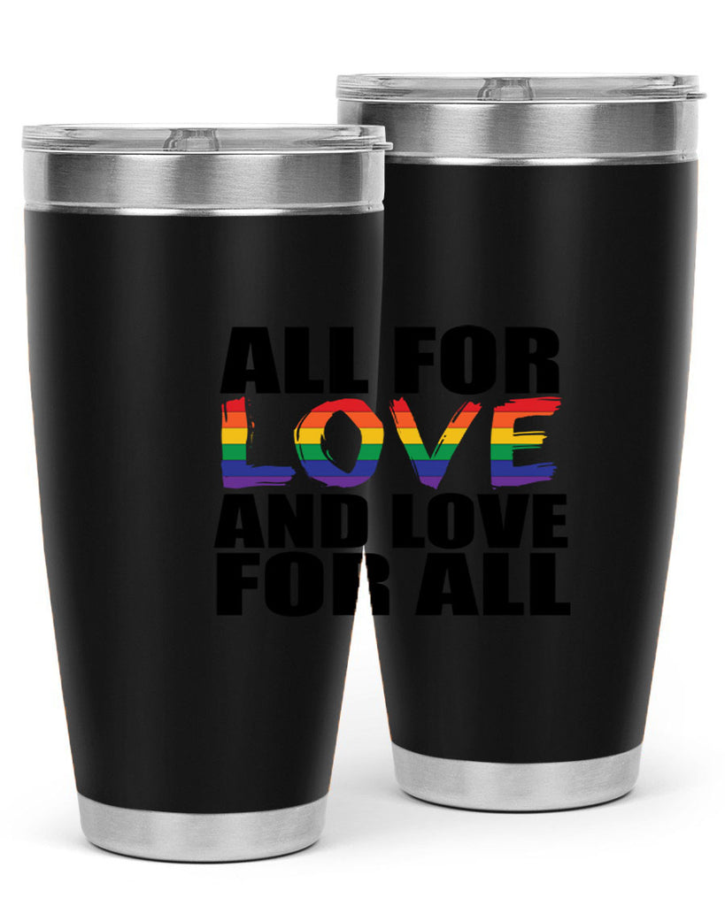 pride love for all 65#- lgbt- Tumbler