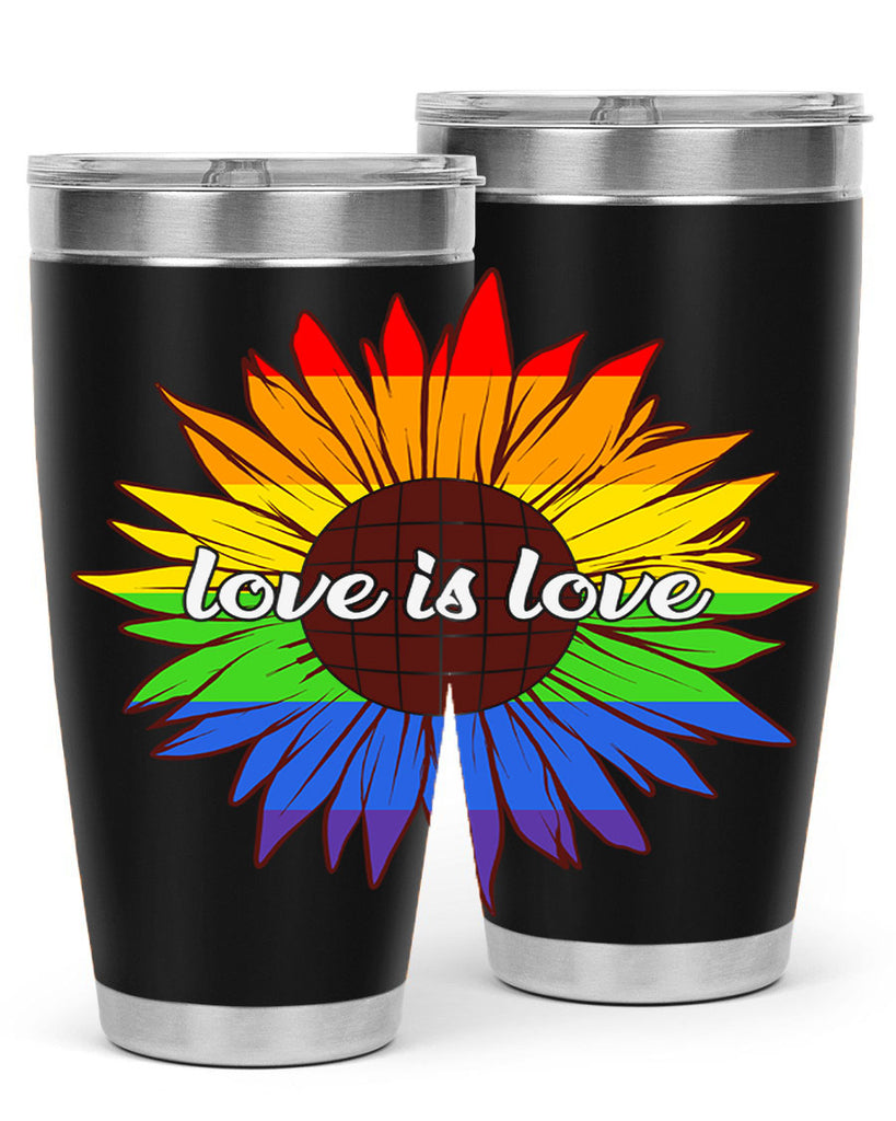 rainbow sunflower love is love 26#- lgbt- Tumbler