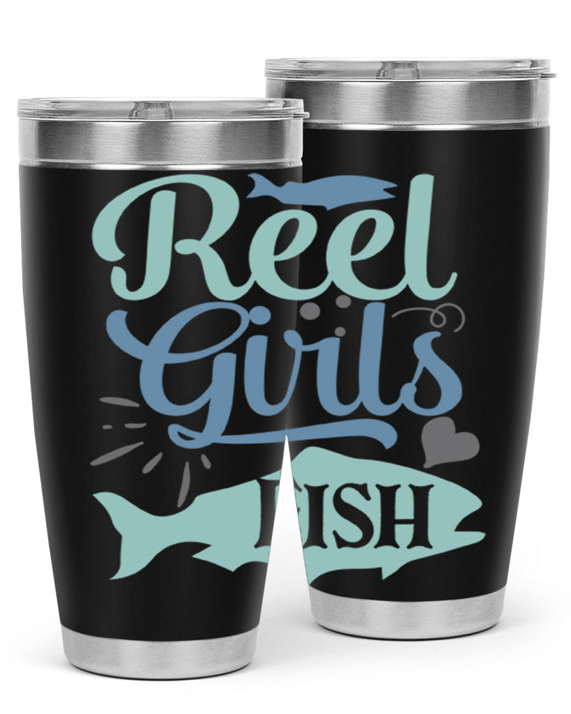 reel girls fish 198#- fishing- Tumbler