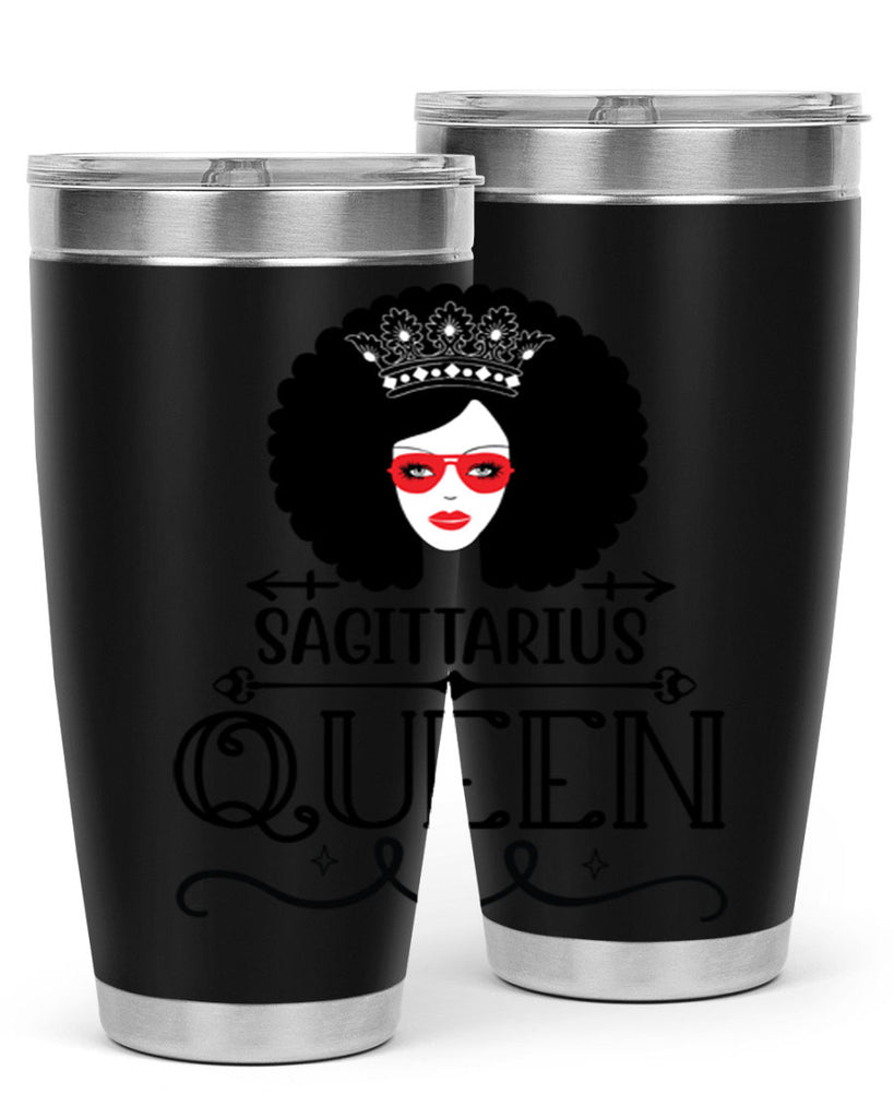 sagittarius queen 414#- zodiac- Tumbler