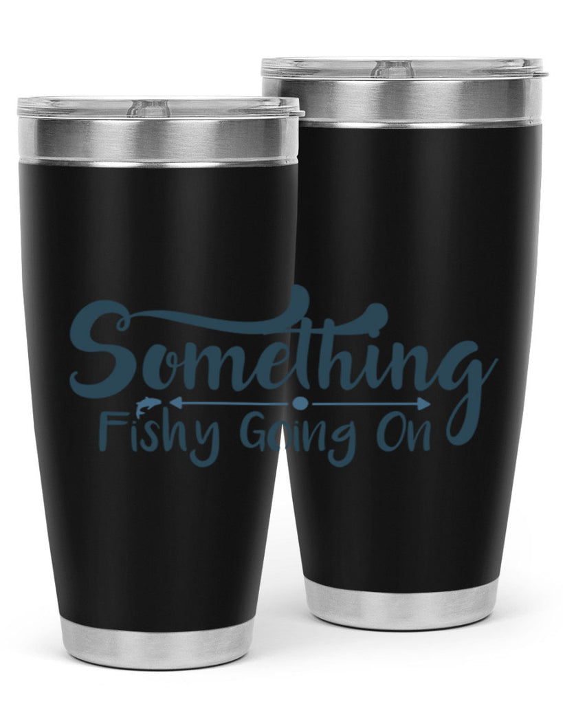 something 36#- fishing- Tumbler