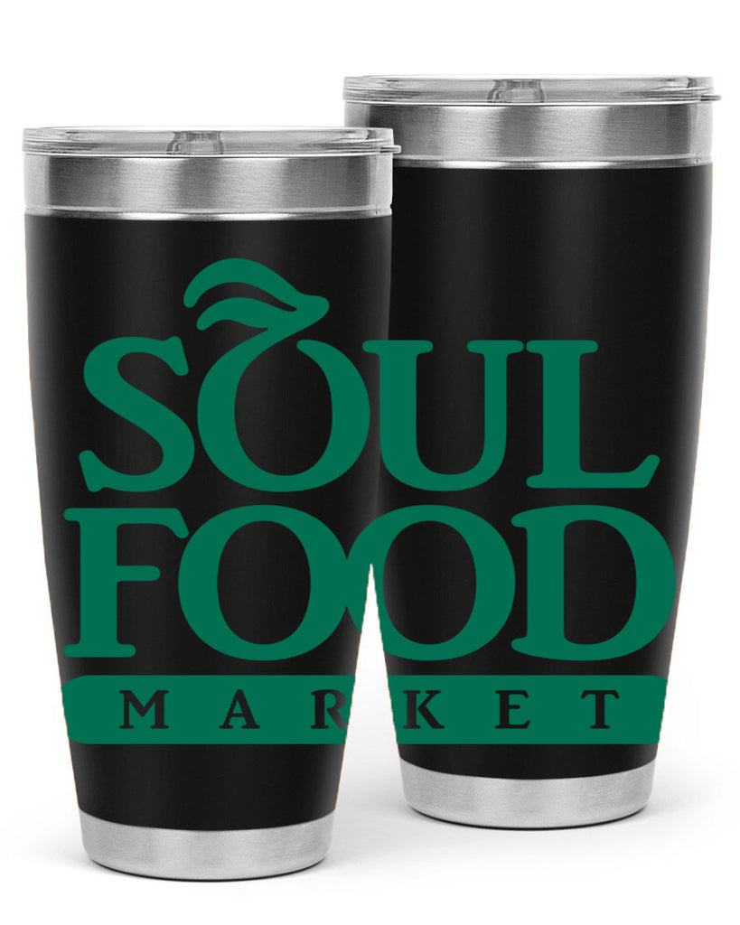 soul food 27#- black words phrases- Cotton Tank