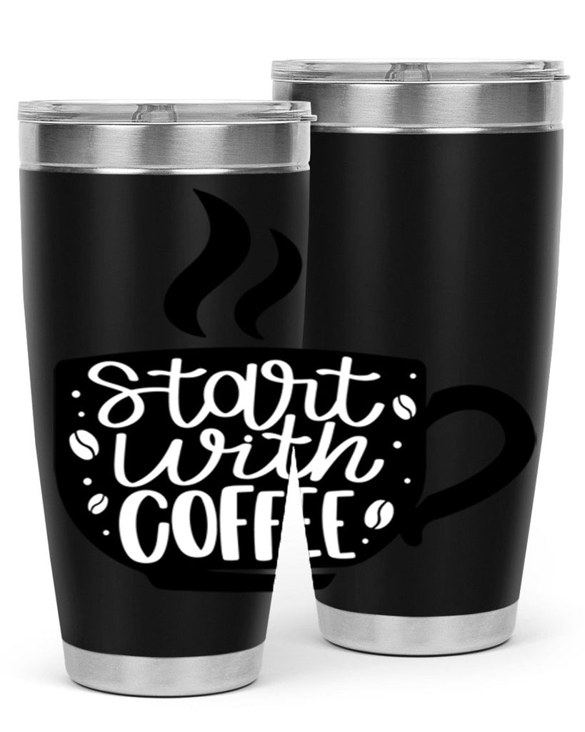 start with coffee 32#- coffee- Tumbler