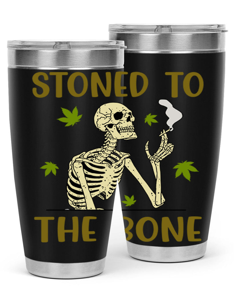 stones to the bone 264#- marijuana- Tumbler