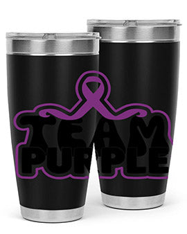 team purple 216#- alzheimers- Tumbler