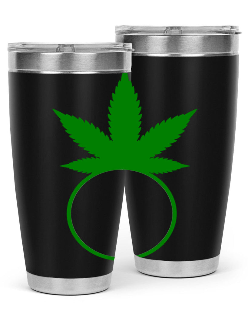 weed 280#- marijuana- Tumbler