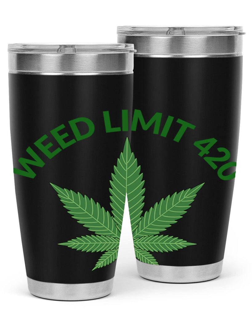 weed limit 420 sd 293#- marijuana- Tumbler