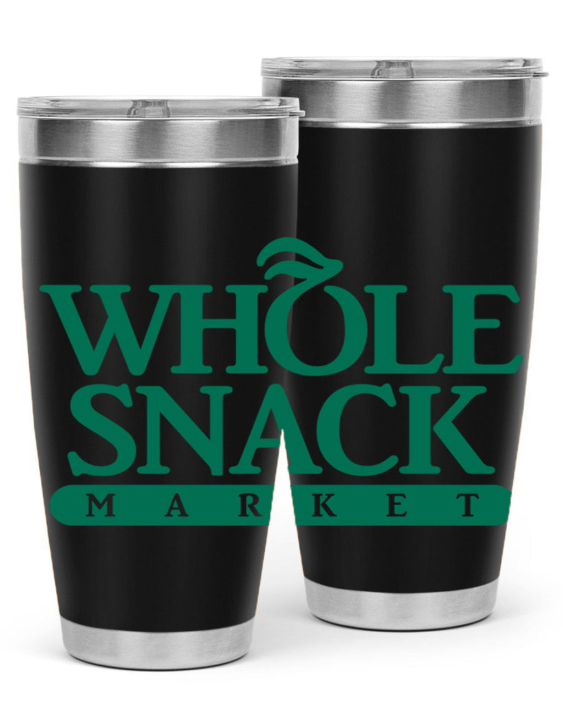 whole snack 9#- black words phrases- Cotton Tank