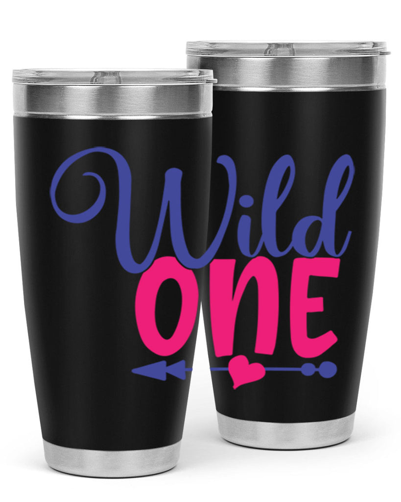 wild one 356#- mom- Tumbler