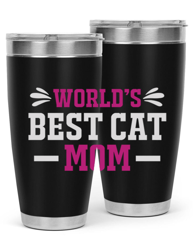 world’s best cat mom 17#- mom- Tumbler