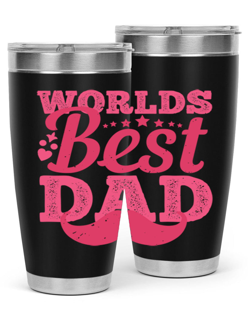 worlds best dad 142#- fathers day- Tumbler