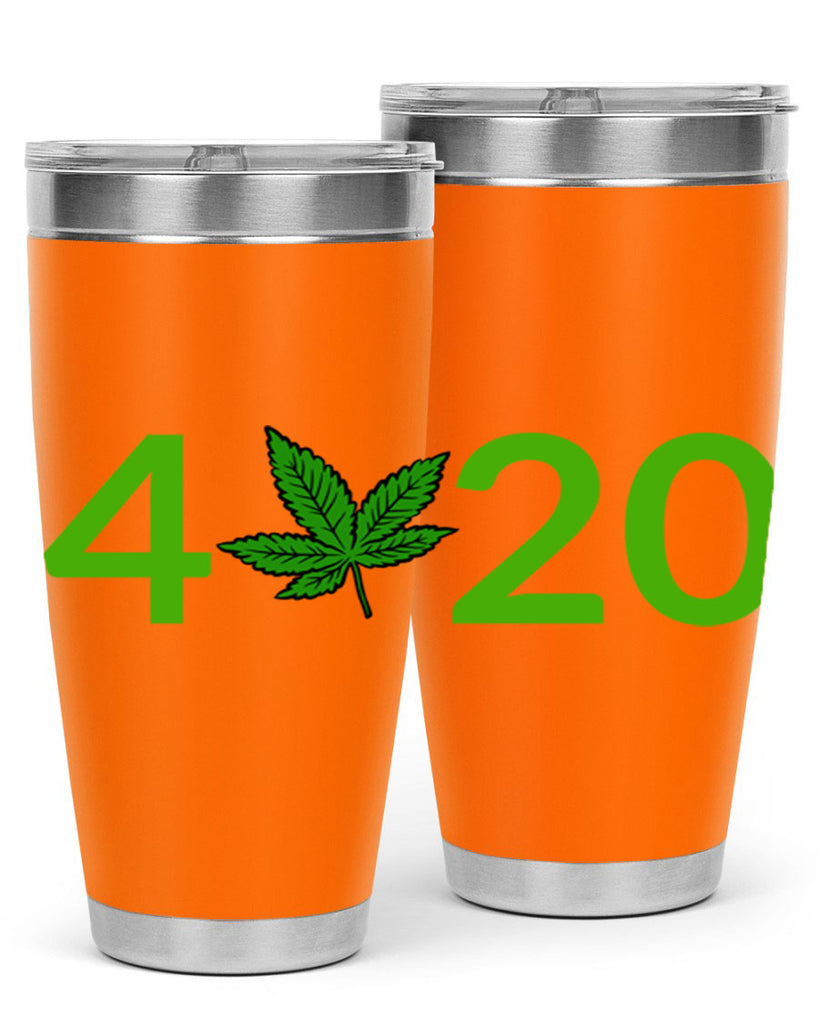 4 cannabis 20#- marijuana- Tumbler