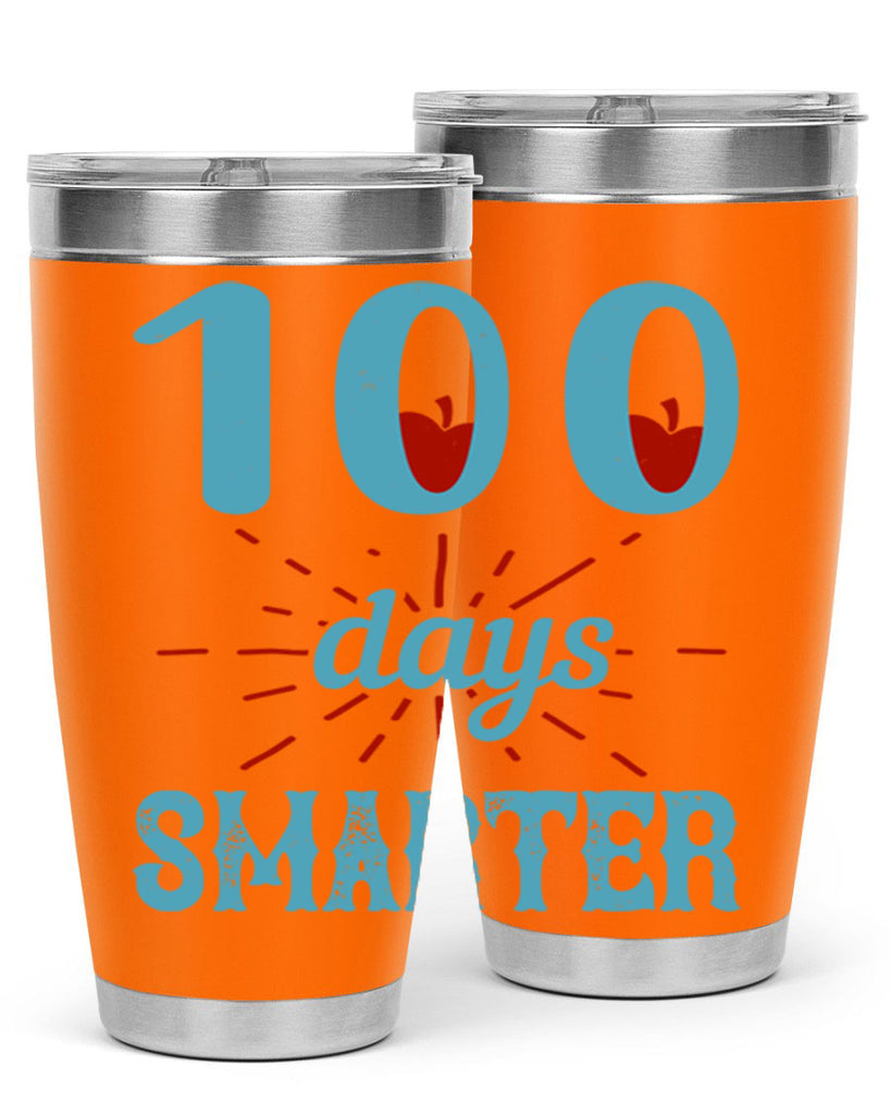 7 days smarter 47#- 100 days of school- Tumbler