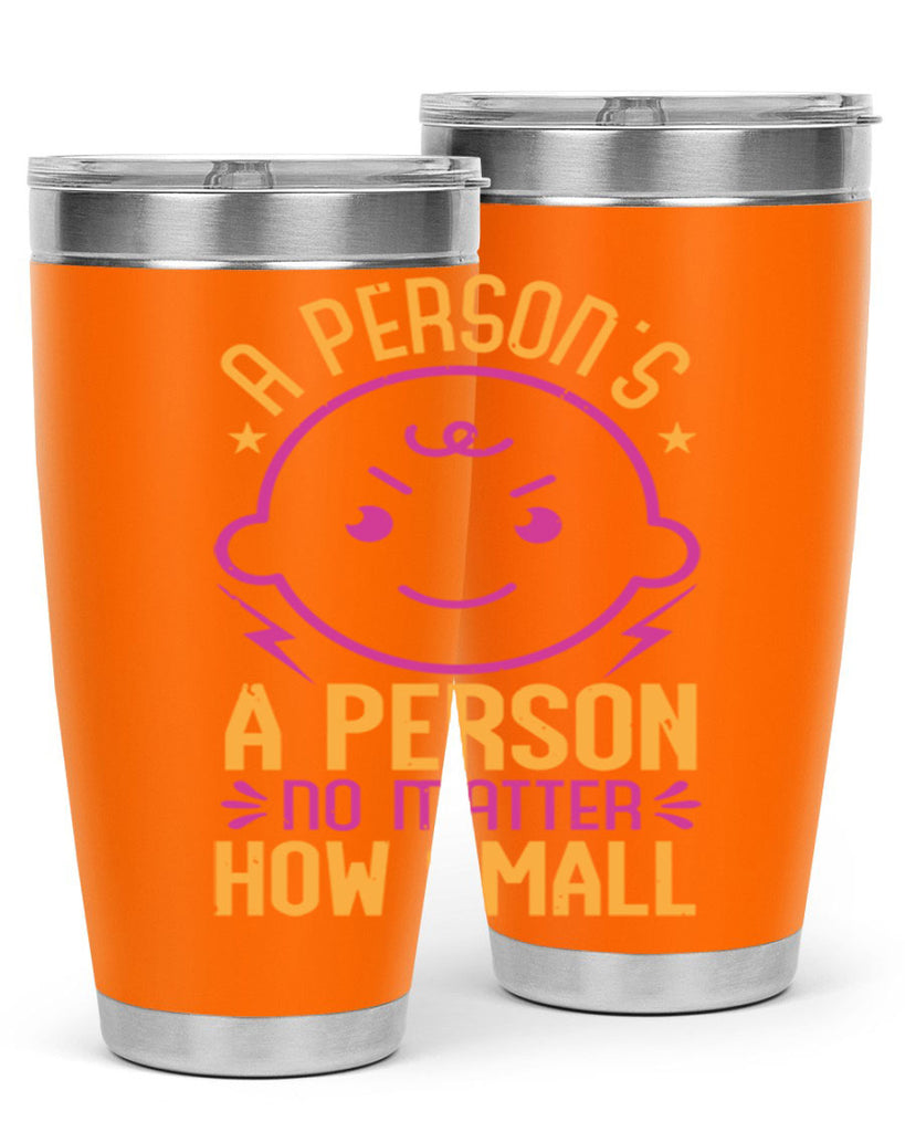 A person is a person no matter how small Style 39#- baby shower- tumbler