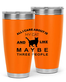 All I Care About is Style 26#- cat- Tumbler