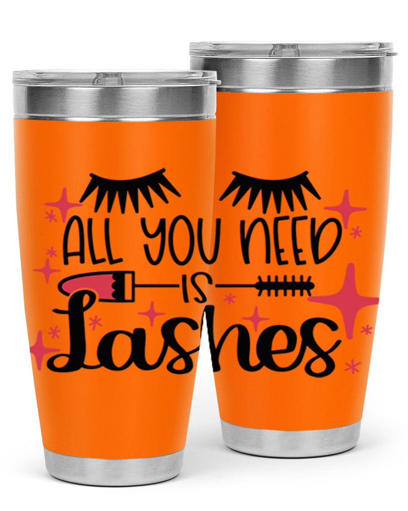 All You Need Is Lashes Style 145#- make up- Tumbler