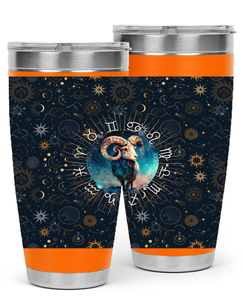 Aries Straigth 95#- zodiac- Tumbler