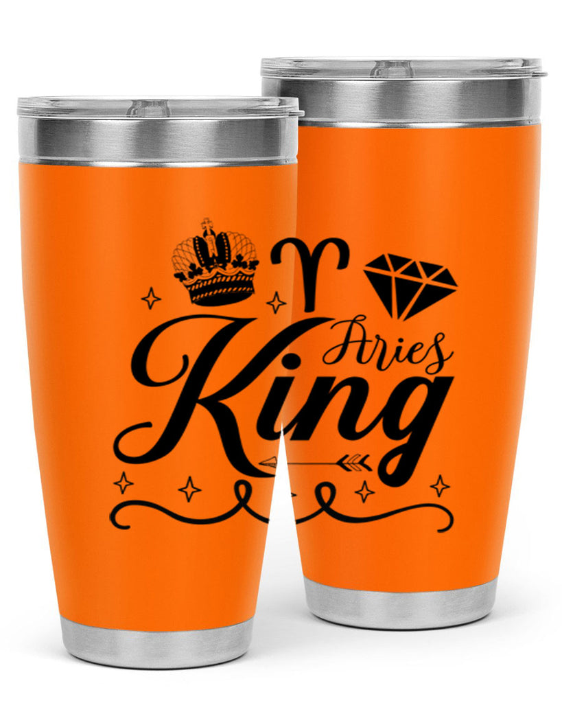 Aries king 111#- zodiac- Tumbler