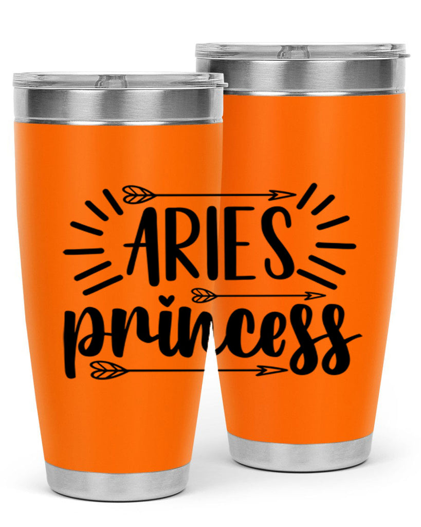 Aries princess 115#- zodiac- Tumbler