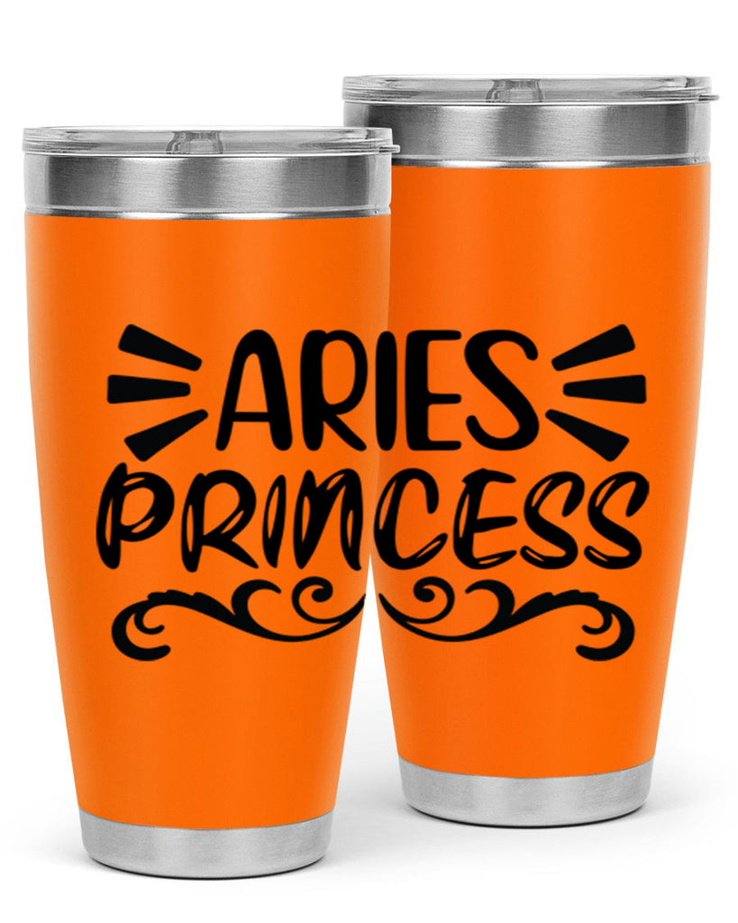 Aries princess 117#- zodiac- Tumbler