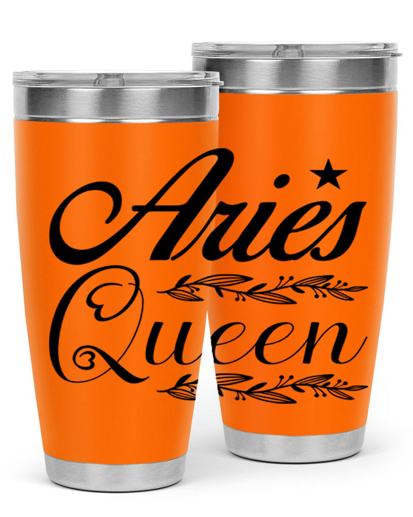 Aries queen 119#- zodiac- Tumbler