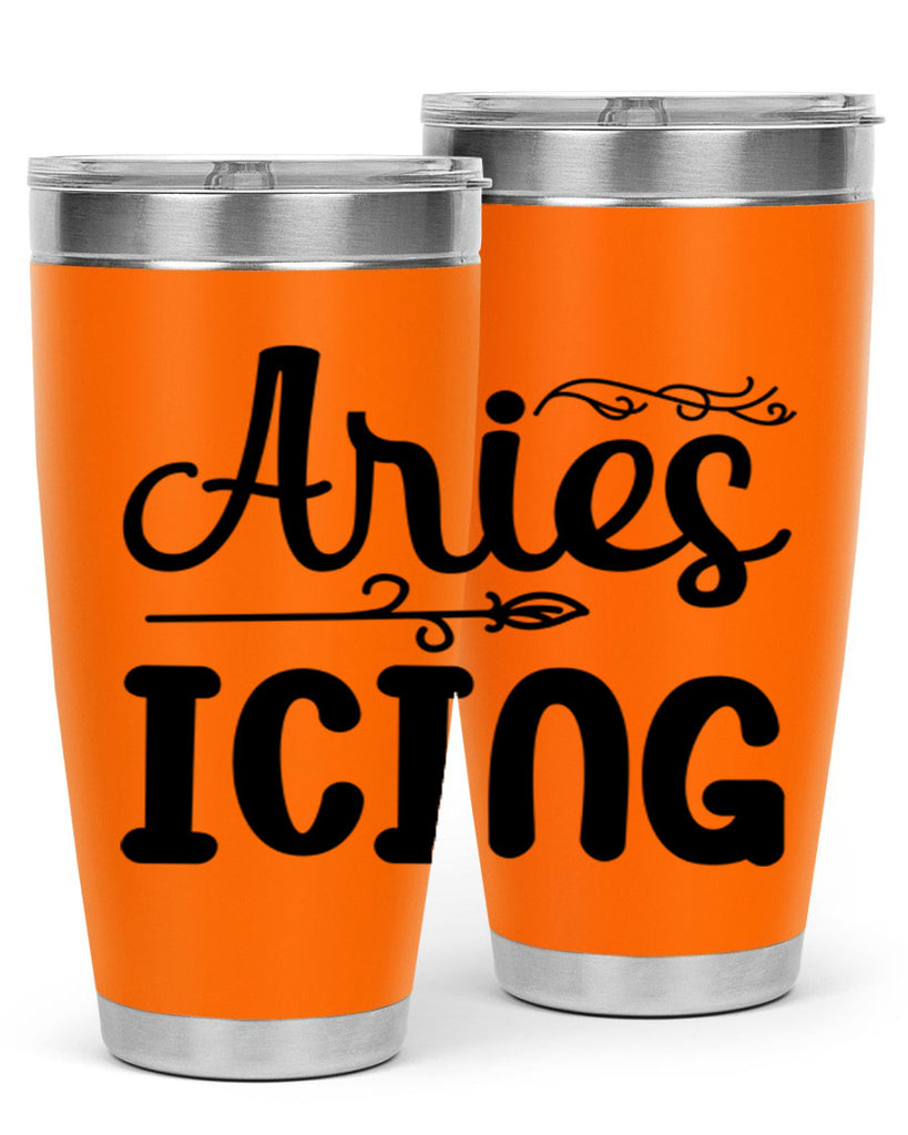 Ariesicing 106#- zodiac- Tumbler