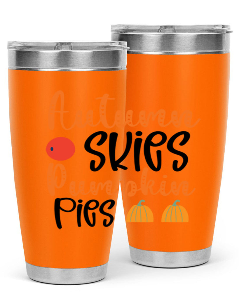 Autumn Skies Pumpkin Pies 30#- fall- Tumbler