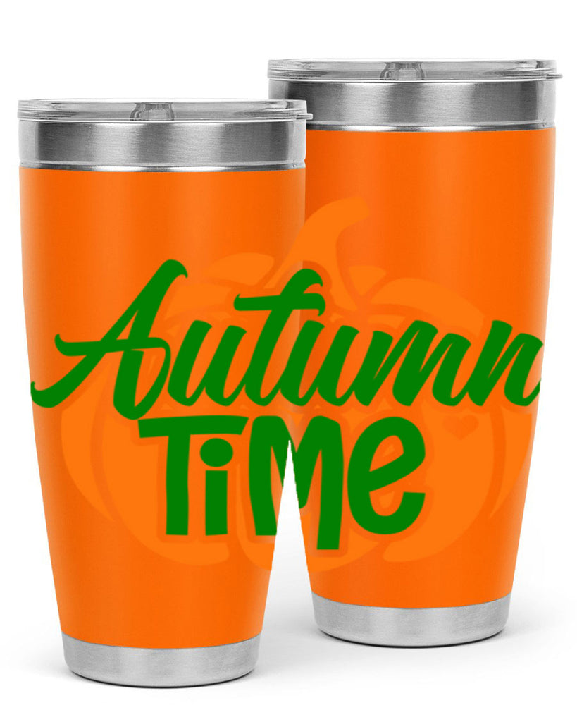 Autumn Time 34#- fall- Tumbler