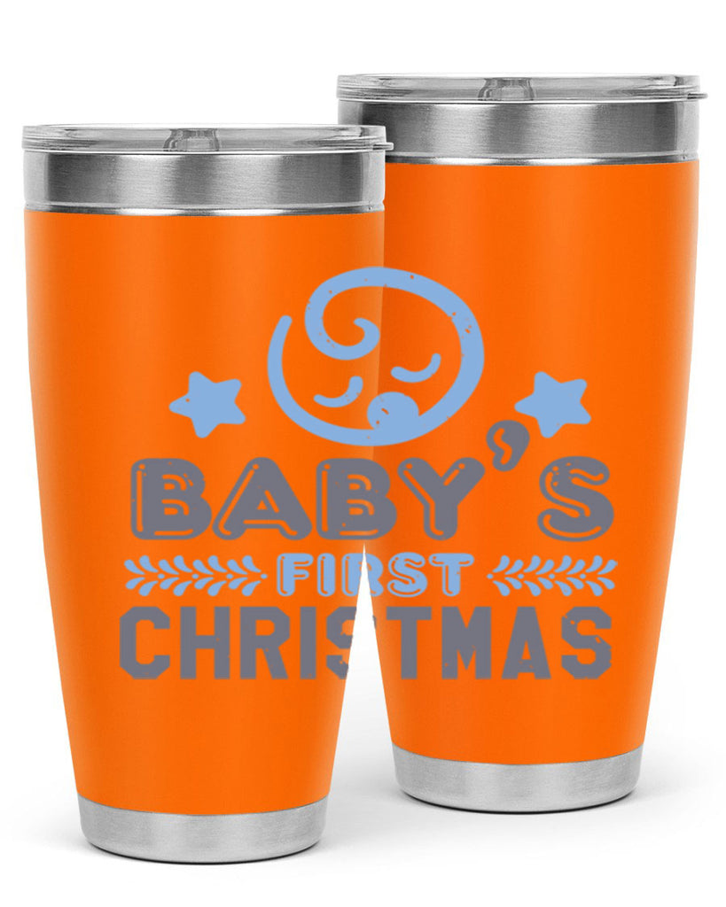 Baby First Christmas Style 2#- baby shower- tumbler